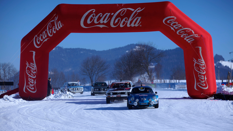 Illustration for article titled BMW Went Ice Racing With A 2002 TI